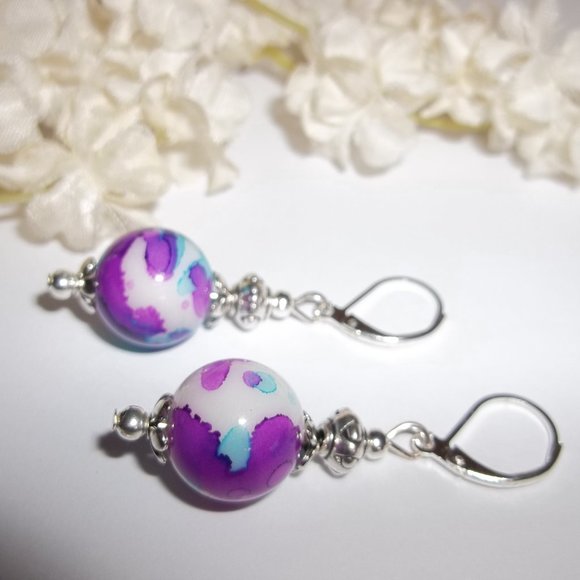 Earrings, Y2K Earrings, Colorful Earrings, Beaded Earring, Earring Set, NWT 7502 - Picture 4 of 6